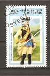 Stamps Benin -  Uniformes Militares.