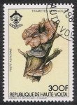 Stamps Burkina Faso -  SETAS-HONGOS: 1.121.005,00-Trametes versicolor