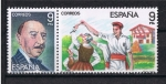 Sellos de Europa - Espaa -  Edifil  2701 - 2702   Maestros de la Zarzuela  Doble sello