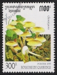 Sellos del Mundo : Asia : Camboya : SETAS-HONGOS: 1.124.013,00-Armillaria melle