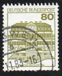 Stamps : Europe : Germany :  Castillos y Palacios - Castillo de Wilhelmsthal