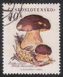 Sellos de Europa - Checoslovaquia -  SETAS-HONGOS: 1.137.002,00-Boletus edulis