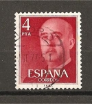 Stamps Spain -  Francisco Franco.