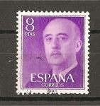 Stamps : Europe : Spain :  Francisco Franco.