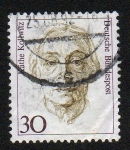 Stamps Germany -  Käthe Kollwitz