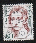 Stamps Germany -  Clara Schumann