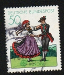Stamps Germany -  EUROPA CEPT - Bailes tradicionales