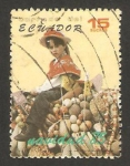 Stamps Ecuador -  Navidad 85