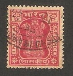 Stamps India -  capitel del león de asoka, en samath