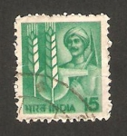 Stamps India -  715 - tecnología agrícola