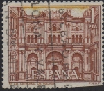 Sellos del Mundo : Europa : Espa�a : serie turistica-Catedral de Malaga-1970
