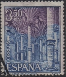 Stamps Spain -  serie turistica-Lonja de Zaragoza-1970