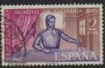 Stamps Spain -  XIV congreso mundial de sastreria-1970