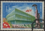 Stamps Spain -  cincuentenerio de la feria de Barcelona-1970