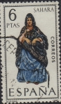 Stamps Spain -  trajes tipicos españoles-sahara-1970