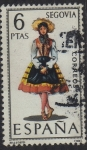 Stamps Spain -  trajes tipicos españolesSegovia-1970