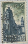 Stamps Spain -  Año santo compostelano-Catedral de Lugo-1971