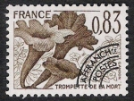 Stamps France -  SETAS-HONGOS: 1.149.012,00-Craterellus cornucopioides