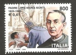 Stamps : Europe : Italy :  padre luigi maria monti