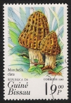Stamps Africa - Guinea Bissau -  SETAS-HONGOS: 1.161.0002,00-Morchella elata