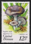 Stamps Africa - Guinea Bissau -  SETAS-HONGOS: 1.161.0003,00-Lepista nuda