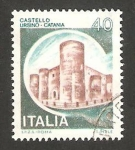 Stamps Italy -  1436 - Castillo Ursino en Catania