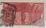 Stamps Spain -  Año santo compostelano-Claustro de Sta Mª la Real Najera(logroño)-1971