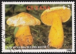 Stamps Guyana -  SETAS-HONGOS: 1.162.012,00-Tricholoma sulphureum
