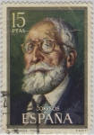 Stamps Spain -  centenario de celebridades-Ramon Menendez Pidal-1971