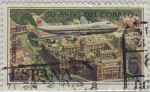 Stamps Spain -  L aniversario del correo aereo-Boeing 747-1971
