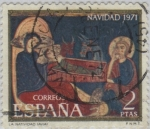 Stamps Spain -  Navidad-1971