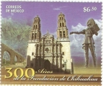 Sellos de America - M�xico -  300 Años de la Fundacion de Chiuahua