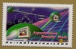 Stamps Thailand -  Día Nacional de Comunicaciones