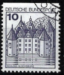 Stamps Germany -  Edificios. Schloss Glücksburg.