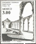 Stamps : America : Mexico :  Monumentos Coloniales