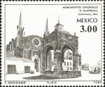 Stamps Mexico -  Monumetos Coloniales