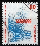 Stamps Germany -  Expo 2000 en Hannover.
