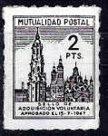 Stamps Spain -  Sello de Mutualidad,.