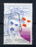 Stamps Spain -  Charlot 1889-1989