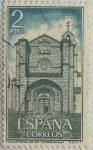 Stamps : Europe : Spain :  Monasterio de Santo Tomas(Avila)-fachada-1972