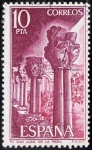 Stamps Spain -  Edificios y monumentos