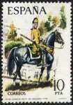 Stamps Spain -  Uniformes militares
