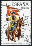 Stamps Spain -  Uniformes militares