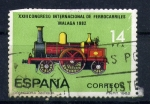 Stamps Spain -  XXIII congreso intern. de ferrocarriles