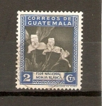 Stamps America - Guatemala -  MONJA  BLANCA