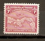 Stamps Panama -  AVIÓN  SOBRE  PANAMÁ