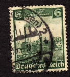 Stamps Germany -  100 años ferrocarriles Loc. antigua