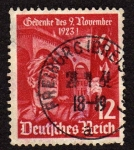 Sellos de Europa - Alemania -  9 de noviembre 1923