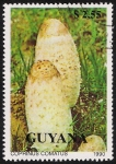 Sellos de America - Guyana -  SETAS-HONGOS: 1.162.021,00-Coprinus comatus