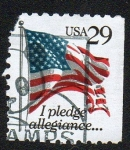 Stamps United States -  Prometo lealtad